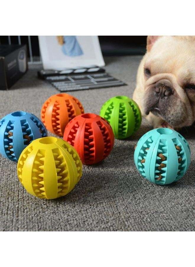 NIBEMINENT Dog Teeth Stick Chewing Toy Ball Green 7x7x7cm - Image 2