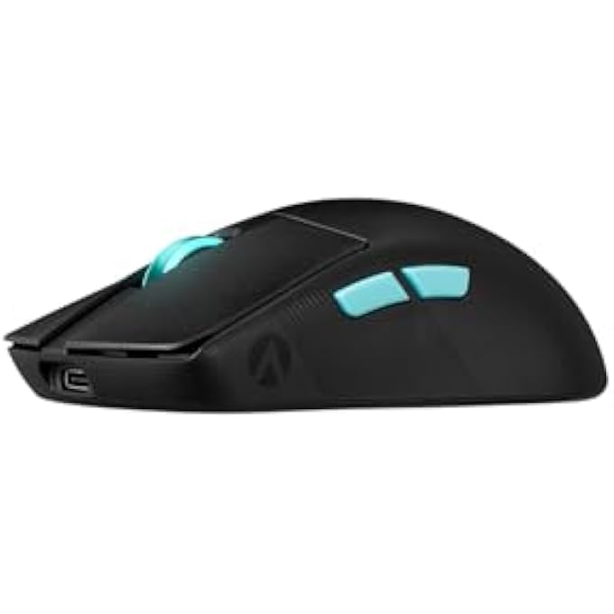 ROG HARPE ACE AIM LAB EDITION GAMING MOUSE, 54G ULTRA-LIGHTWEIGHT, LOW-LATENCY CONNECTIVITY (2.4GHZ RF, BLUETOOTH, WIRED), 36K DPI SENSOR, 5 CUSTOM BUTTONS, ESPORTS & FPS GAMING, NVIDIA REFLEX - Image 3