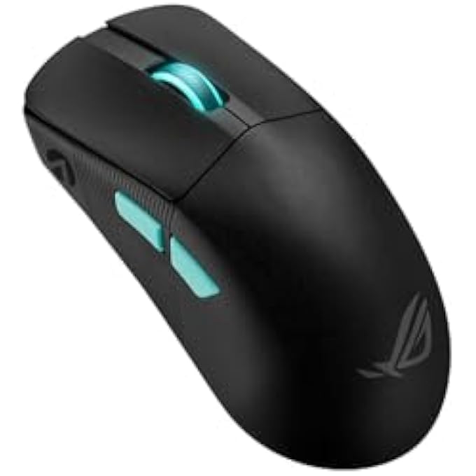 ROG HARPE ACE AIM LAB EDITION GAMING MOUSE, 54G ULTRA-LIGHTWEIGHT, LOW-LATENCY CONNECTIVITY (2.4GHZ RF, BLUETOOTH, WIRED), 36K DPI SENSOR, 5 CUSTOM BUTTONS, ESPORTS & FPS GAMING, NVIDIA REFLEX - Image 1