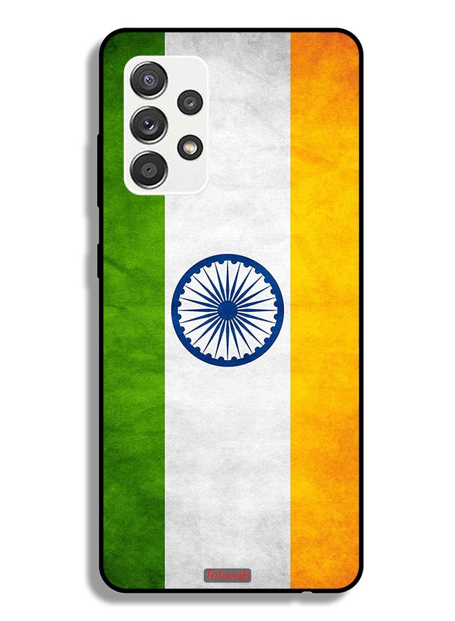 Tolwak Samsung Galaxy M32 5G Protective Case Cover Luminous Indian Flag - Image 1