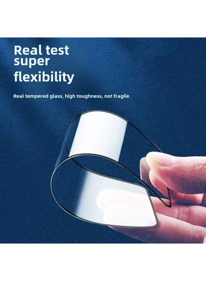 Applicable To Apple 16Pro Tempered Film Screen Printing High Aluminum Large Arc Anti-static 14 HD Full Screen 15pro Tempered Film 13-Color:High Aluminum Arc Anti-static Bare Film-Dimensions:iphone Xr/11