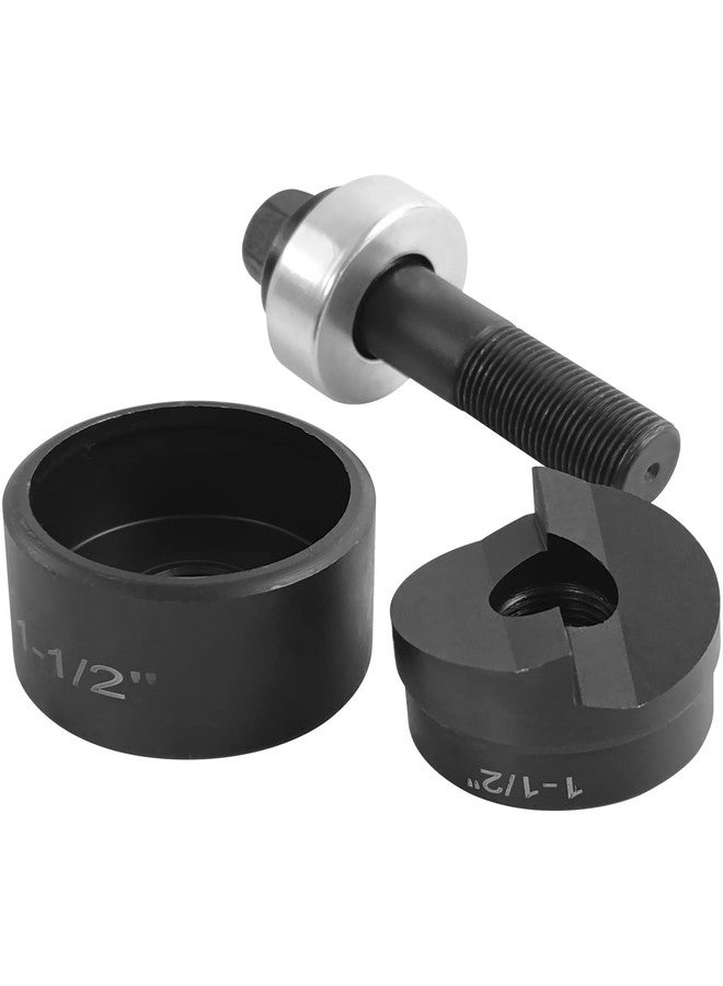 AMZCNC 1-1/2" Conduit Hole Size Knockout Punch Unit with Manual Draw Stud - (1.95" - Actual Hole Size) - Image 2