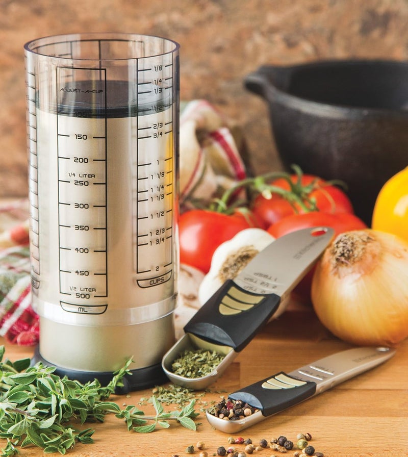 kitchen art 2 Cup Pro Essentials Gift Set, 6.5x6.5x7", 3-Piece Set - Image 3
