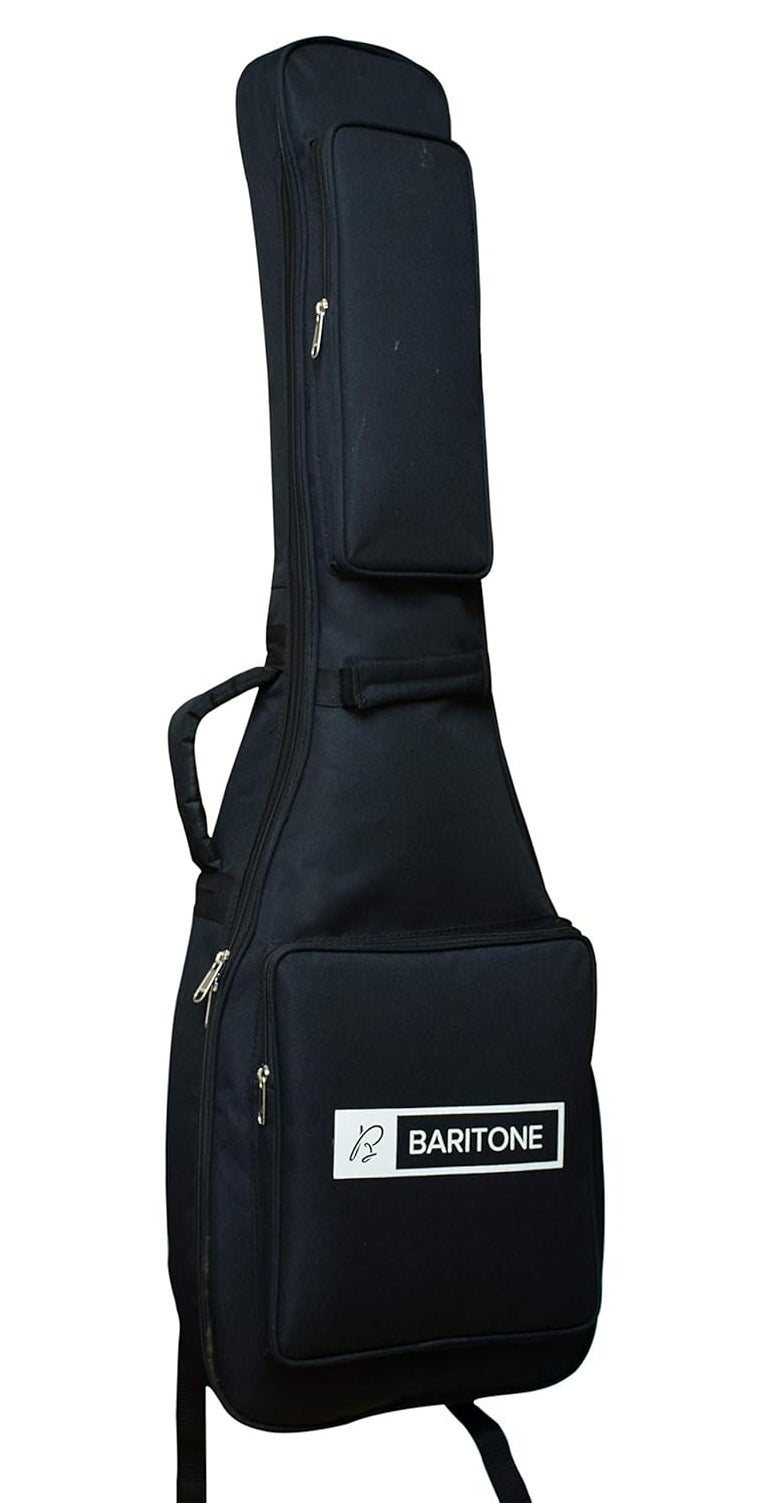 Baritone حقيبة جيتار كهربائي مبطنة بشكل كثيف لإيبانيز GRX - 40 (حقيبة، سوداء) - Image 1