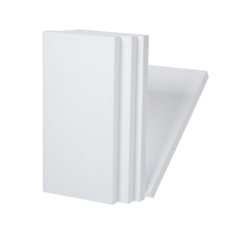 Crafare 4 Pack Craft Foam Blocks 14X7X1in Polystyrene Brick Rectangle for Arts School Projects Sculptures Floral Arrangements Modeling and Centerpieces - Image 2