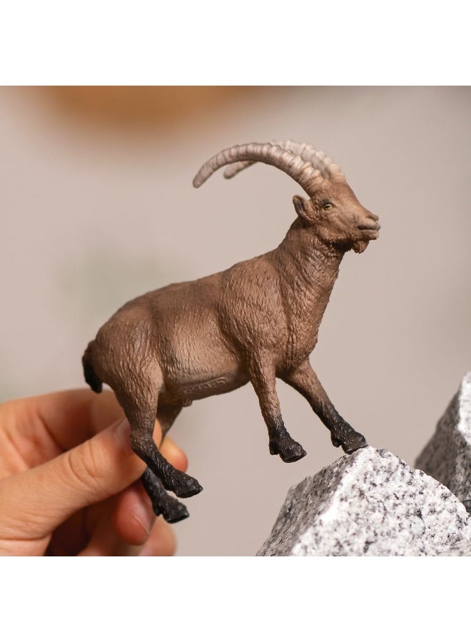Schleich Wild Life Ibex Figure (3.3 cm) - Image 2