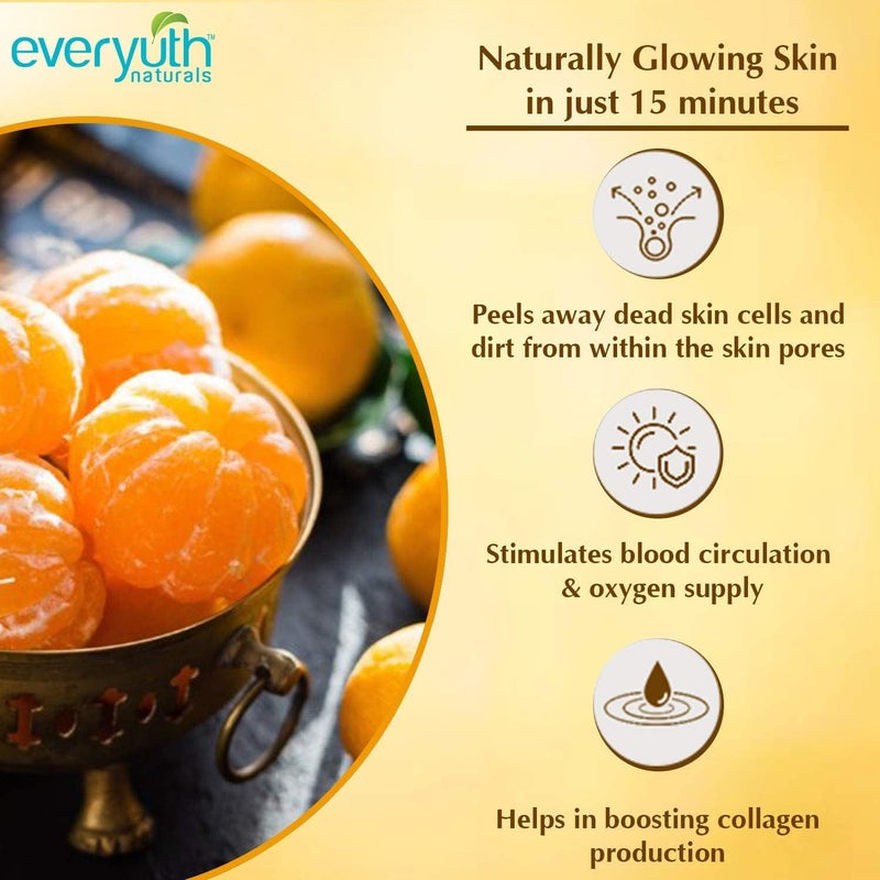 Everyuth Naturals Golden Glow Peel-Off Mask with 24 Karat Gold - Instant Radiance for Skin - 90g - Image 3