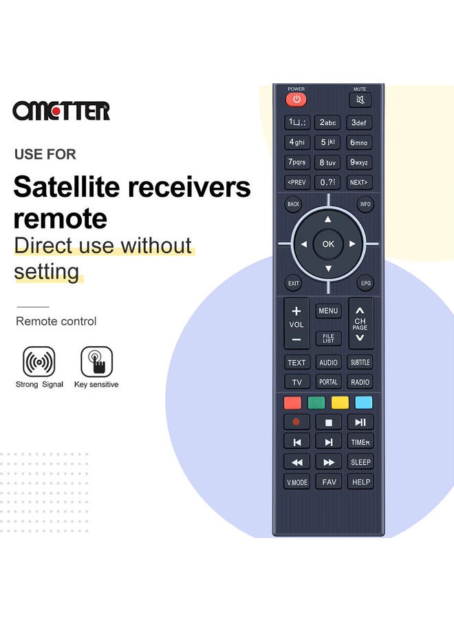 For Zgemma Remote Control Star HS H2S H2H H4 H5 H7 H7C H9 H52TC Directly Use Controller