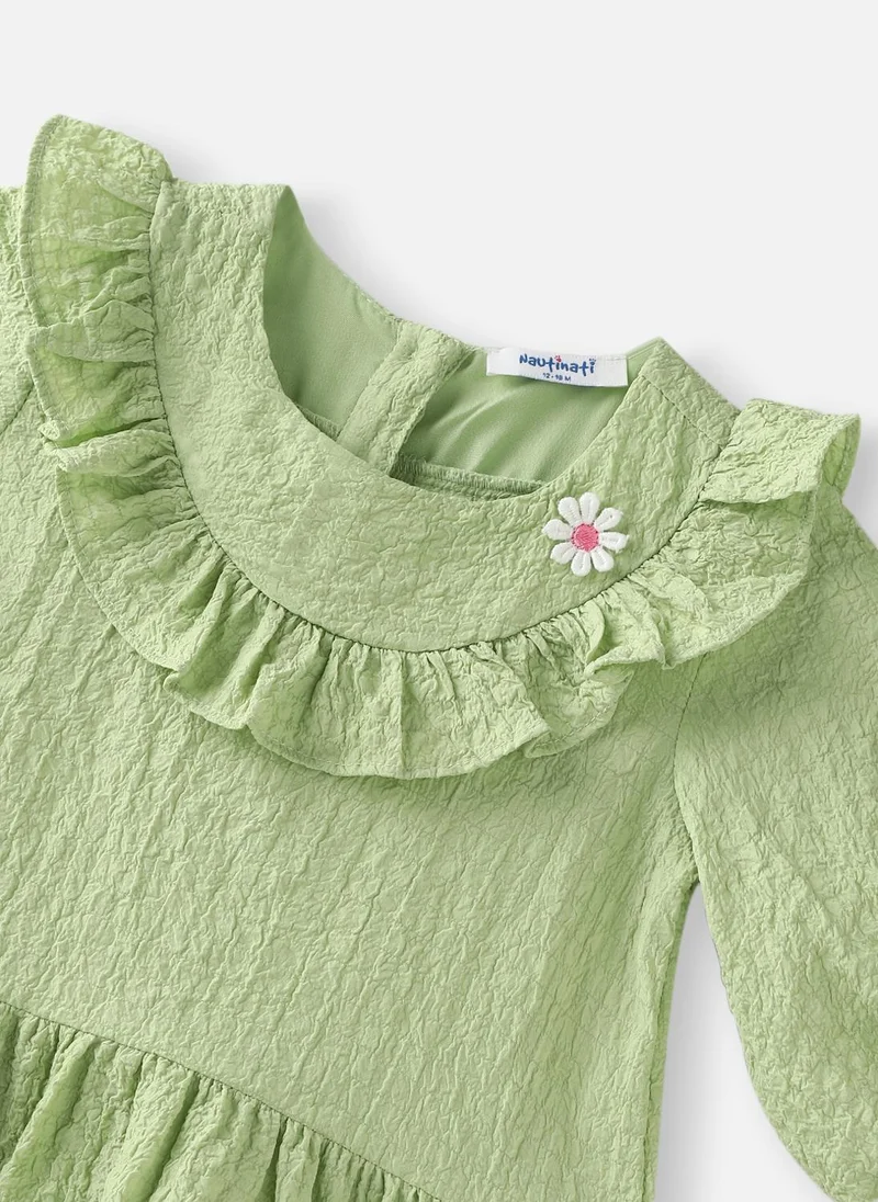 Nautinati  Ruffled Babydoll Dress for Women | Best Price UAE