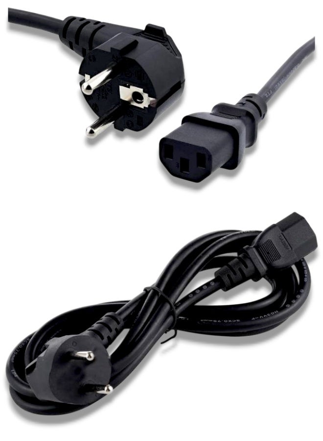 mix max PC Desktop & Monitor Power Cable 1.5M - Image 1