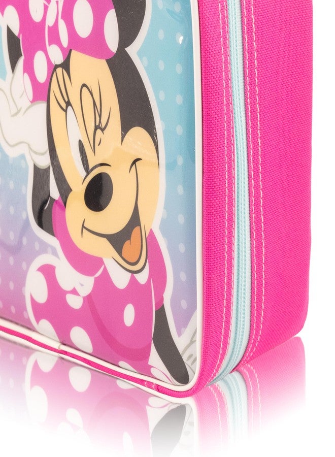 Fast Forward Disney Minnie Mouse Lunch Box for Kids | Insulated Lunch Bag Lunch Box for Girls, Boys, Unisex, Toddlers| Disney Minnie Mouse Pink Reusable Lunchbox - Image 4