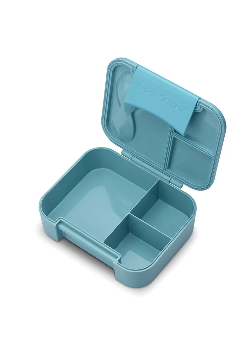 كارل أوسكار صندوق طعام كارل أوسكار السويدي Bentobox™، سعة 1.0 لتر للأطفال - دولفين أزرق
