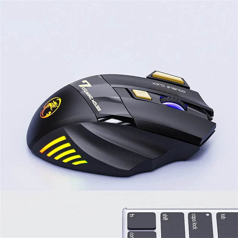Valkyrie Imice Gw-X7 7-Button Silent 2.4g Wireless Bluetooth Rechargeable Wireless Gaming Mouse