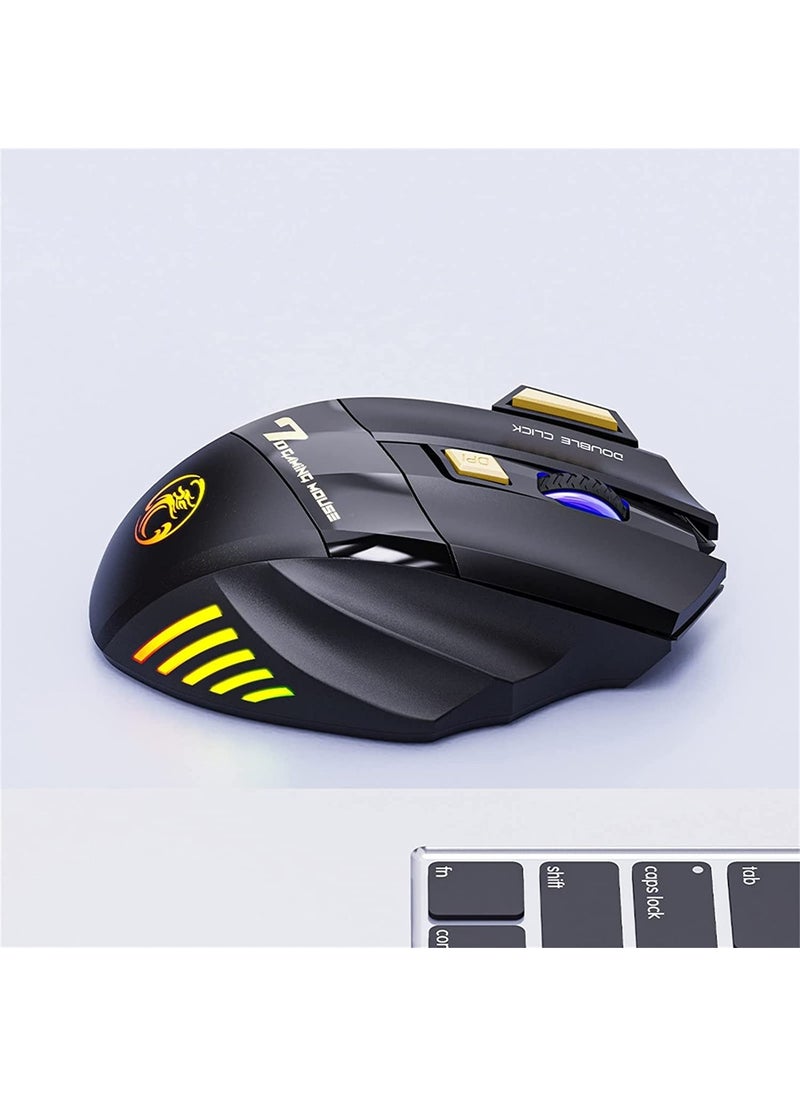 Valkyrie Imice Gw-X7 7-Button Silent 2.4g Wireless Bluetooth Rechargeable Wireless Gaming Mouse  - Image 5