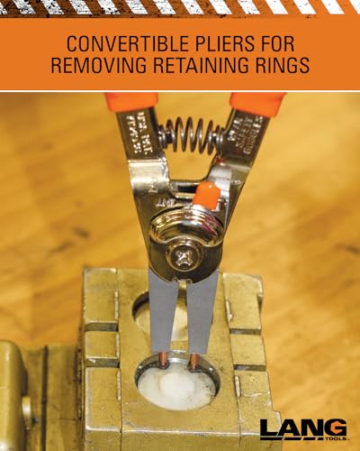 Lang Tools A & E Hand Tools Lang Tools 1434 Internal/External Quick Switch Retaining Ring Pliers and Tip Kit - Image 4