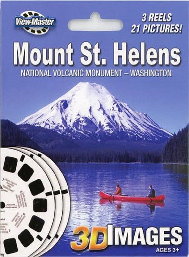 VIEW.MASTER Mt. St. Helens, Washington - Classic ViewMaster 3Reel Set - 21 3D Images - Image 2