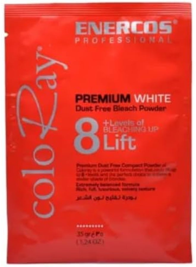 ENERCOS Professional Bleach Powder Dust Free Deco Neo1200 | White 35g