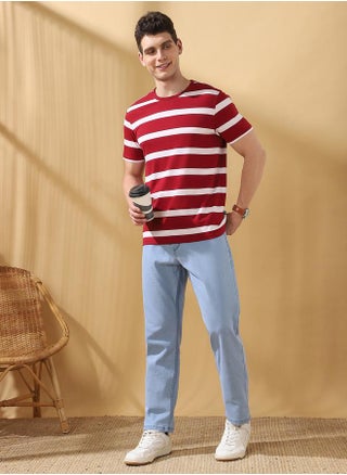 Men's Indigo Cotton Blend Solid Pattern Full Length Relaxed Jeans - pzsku/Z75A8A9630DD12F9C49C0Z/45/1744621511/6e4d0e6c-fc34-4c73-84cd-cd40b11f0cf2