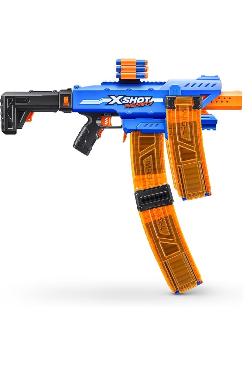 X-Shot مسدس كليب كهربائي من إنسانية مع 3 مخازن و72 سهم - Image 5