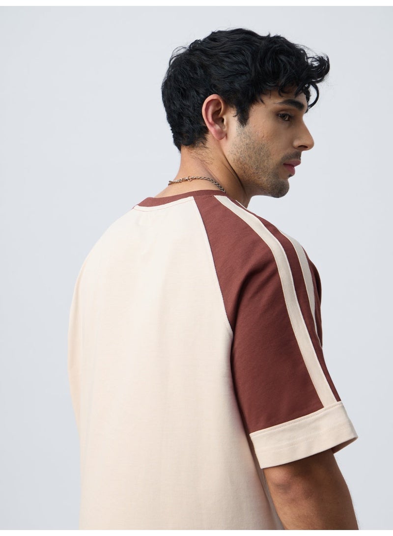 The Souled Store Superman: Look Up Men and Boys Half Sleeves Round Neck Graphic Printed Cotton Oversized Relaxed Fit Breathable Comfortable Casual Streetwear T-Shirt - Image 4