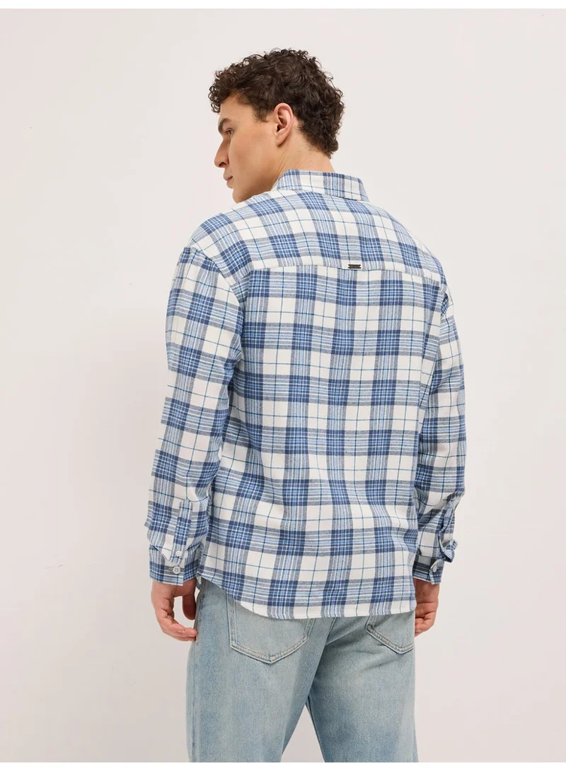 THE BEAR HOUSE  Men’s Long Sleeve Shirt – Classic, Comfortable and Stylish Essential for Work, Travel or Casual Outings for Men | Best Price UAE