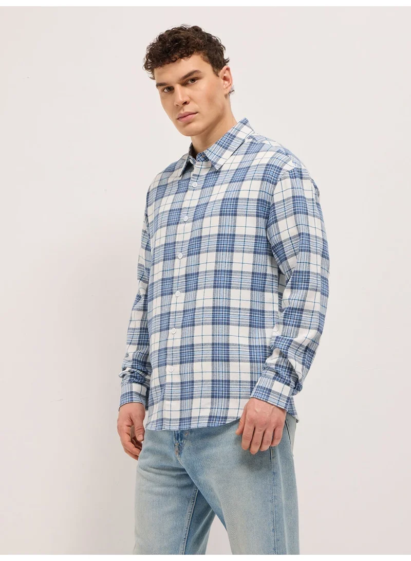 THE BEAR HOUSE  Men’s Long Sleeve Shirt – Classic, Comfortable and Stylish Essential for Work, Travel or Casual Outings for Men | Best Price UAE