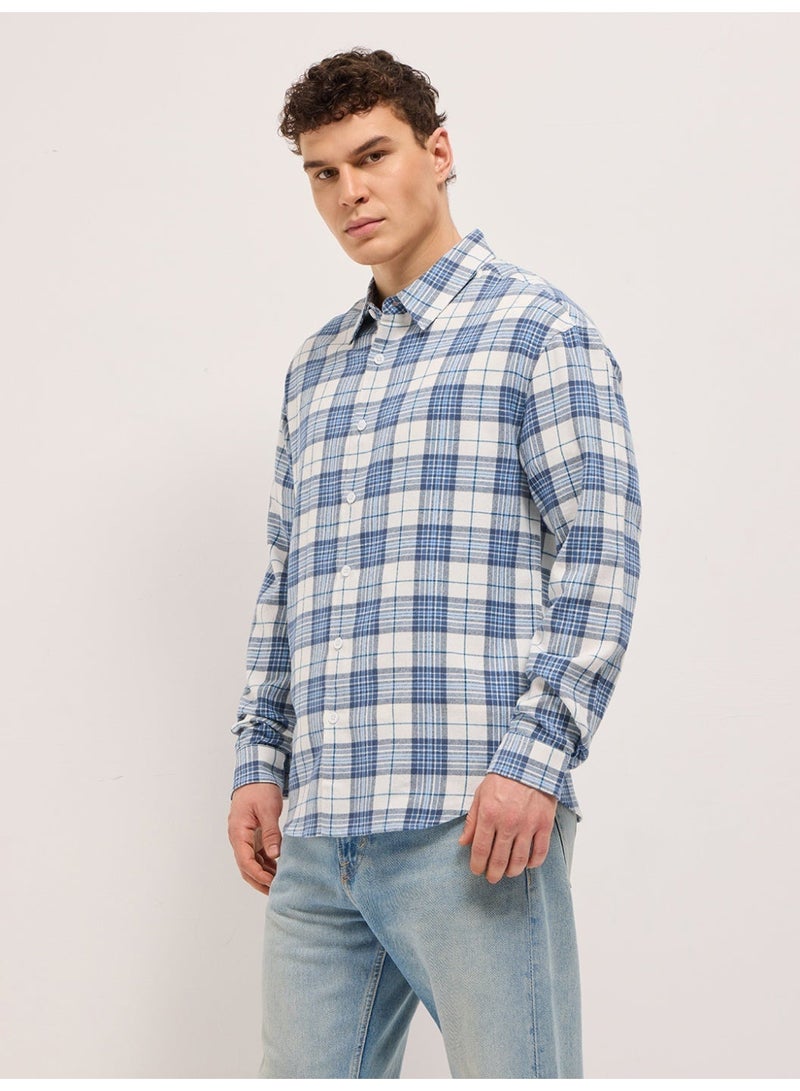 THE BEAR HOUSE Men’s Long Sleeve Shirt – Classic, Comfortable and Stylish Essential for Work, Travel or Casual Outings - Image 4