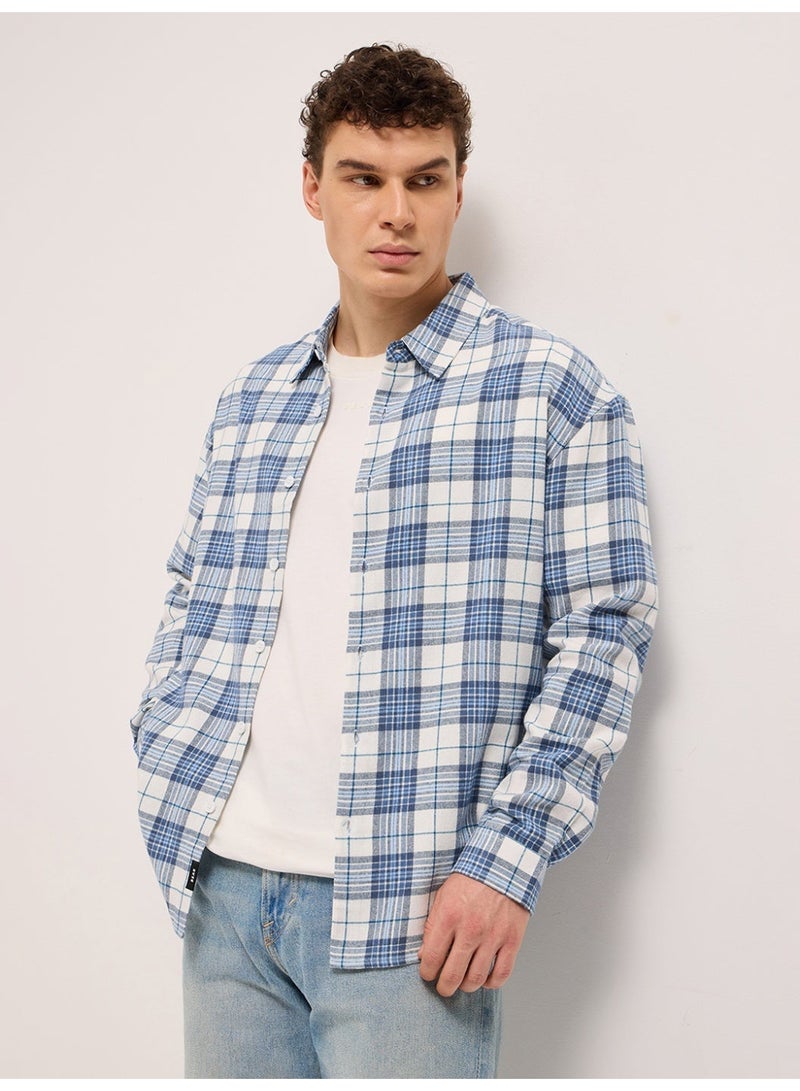THE BEAR HOUSE Men’s Long Sleeve Shirt – Classic, Comfortable and Stylish Essential for Work, Travel or Casual Outings - Image 1