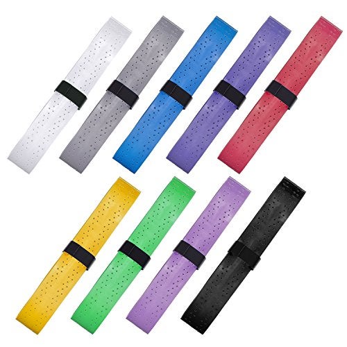 Pangda Tennis Badminton Racket Overgrips for Anti-Slip and Absorbent Grip (9 Pack, Multicolored) - Image 2
