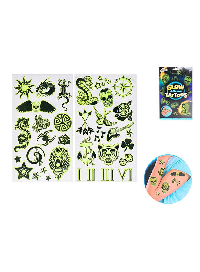 RMS Glow Tattoos (B) – Fun Kids Toy, Interactive Playtime & Gift Item - Image 1