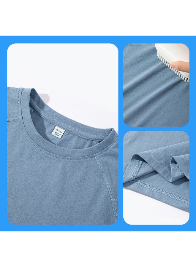 Noble bird Guirenniao Children's Short-sleeve T-shirt For Boys, Summer Sports Outdoor Top For Older Boys, Lightweight Half-sleeve Youth Summer Wear - Image 2