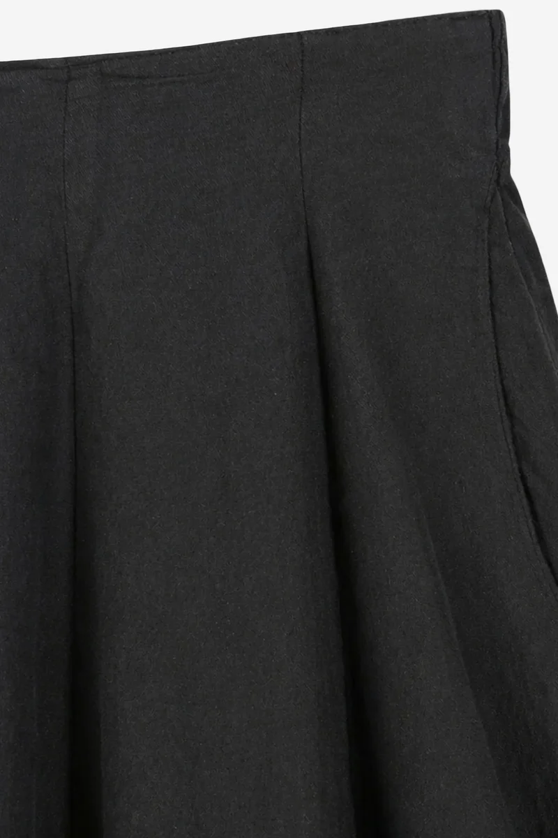ميكسراي MIXRAY High Waist A-Line Midi Skirt