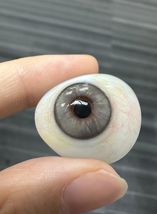 سيدة جديدة عدسات لاصقة ملونة رمادية من فريش ليدي للاستخدام السنوي - Image 4