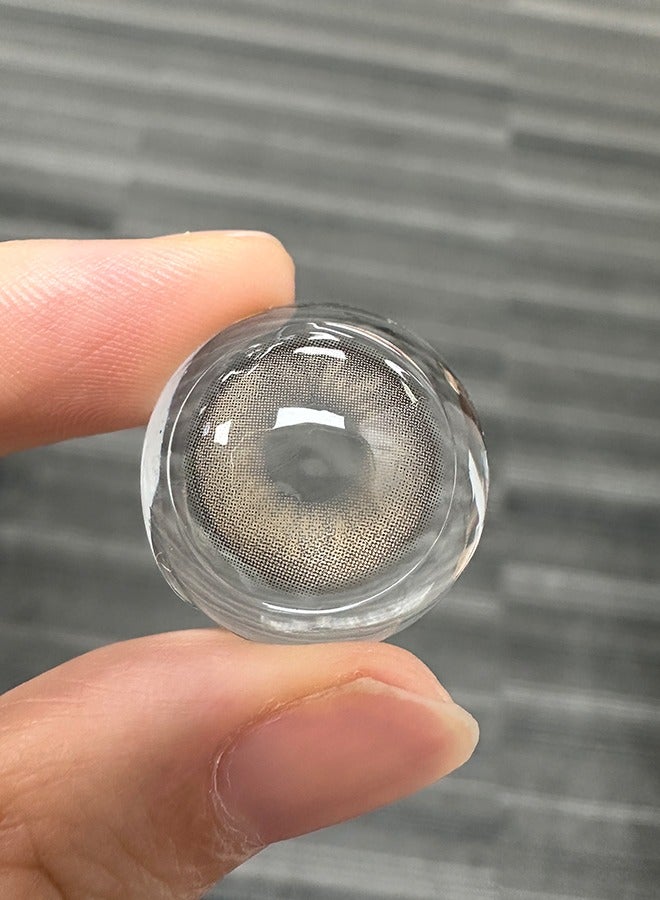 سيدة جديدة عدسات لاصقة ملونة رمادية من فريش ليدي للاستخدام السنوي - Image 5