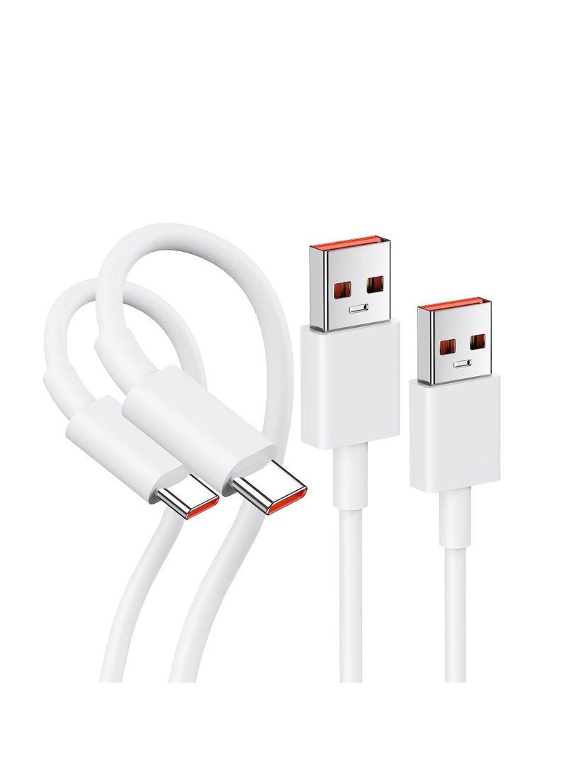 2Packs USB C Charge Turbo Cable for Redmi Note 14 13 13 Pro 12 11 Pro 11s 10 Pro,120W 3A Super Fast Charging Type C Cable for Xiaomi 15 14 14 Ultra 11 12T Pro 11T Pro 11T 12 Pro 13 Pro Pad 7 6 5 POC - Image 2