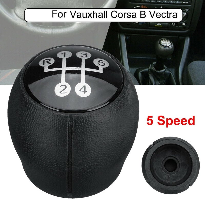 QASULER 5 Speed Manual Car Gear Shift Knob - Image 4