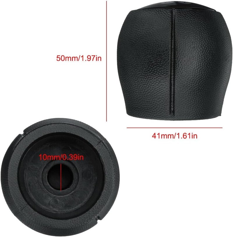 QASULER 5 Speed Manual Car Gear Shift Knob - Image 2