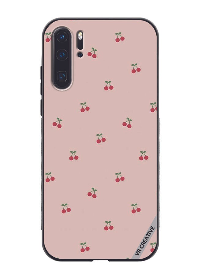 VR CREATIVE Protective Case Cover For Huawei P30 Pro Cherry Design Multicolour - Image 1