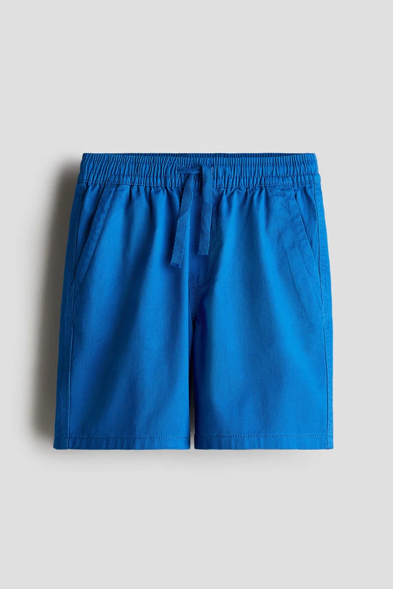 اتش اند ام Cotton twill shorts