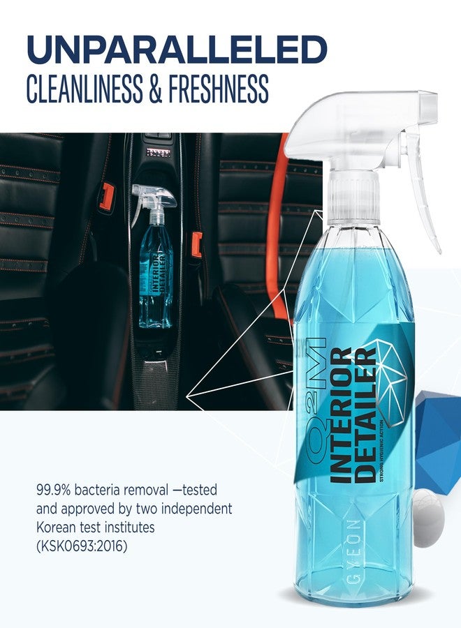Gyeon Interior Detailer All‑Surface Car Interior Cleaner Safe on Leather Plastic Textiles Vinyl Dashboard Screen Trim Purify Matte Finish No Shine Residue - Image 5