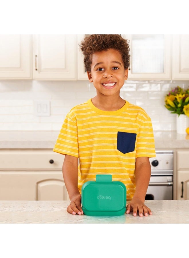 Bentgo صندوق وجبات خفيفة / غداء للأطفال - أخضر - Image 4