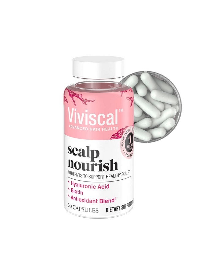Viviscal Scalp Nourish Supplement Blend Of Nutrients To Support Scalp Health & Nourish Hair Follicles Fortify Hairs Natural Beauty Foundation For Healthy Hair Growth Hair Vitamins 30Ct 1 Month - Image 1