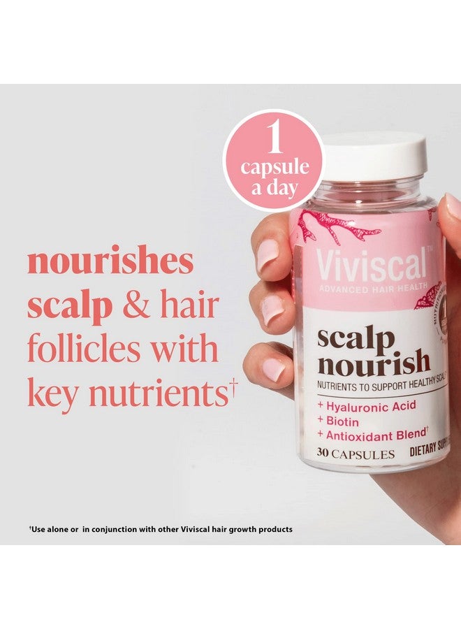 Viviscal Scalp Nourish Supplement Blend Of Nutrients To Support Scalp Health & Nourish Hair Follicles Fortify Hairs Natural Beauty Foundation For Healthy Hair Growth Hair Vitamins 30Ct 1 Month - Image 3