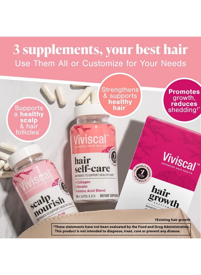 Viviscal Scalp Nourish Supplement Blend Of Nutrients To Support Scalp Health & Nourish Hair Follicles Fortify Hairs Natural Beauty Foundation For Healthy Hair Growth Hair Vitamins 30Ct 1 Month - Image 5