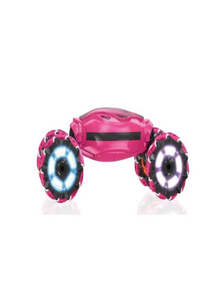 Generic - Gesture Control Car, 2.4GHz 4WD Gesture Sensitive Remote Drift Car with Lights and Music, Hand Controlled Cars for Drifting, 360 Degree Rotating Rotating Toy Car for Kids (Pink) - Image 1