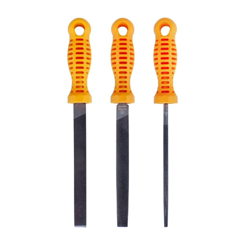 Python Steel File Tool Set 3 Pcs 6" / 150MM - Image 1