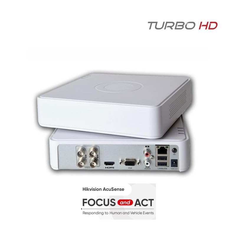 Clocite مجموعة كاميرات Clocite HIKVISION 4 قناة DVR مع كاميرتين قبة بدقة 2 ميجابكسل رؤية نهارية وليلية 500 جيجابايت HDD لفة كابل 13 4 CH مزود طاقة BNC DC مجموعة كاملة - Image 3