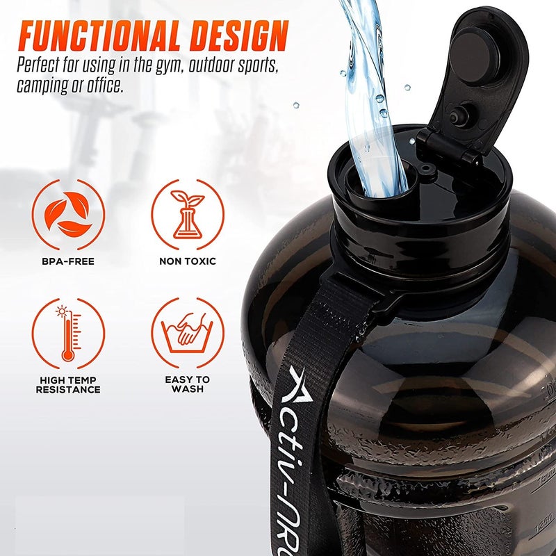 Drofail 25 Liter New Sports Gym Bottle With Handel Quality Unbrecable Plastic Bottle For Gym Sports Outdoor Multicolor - Image 5