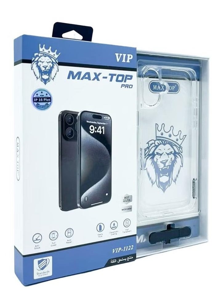 Max Top - Full Protection Package for iPhone 16 Plus Full protection for your device against scratches and falls (8 in 1) Original package from Max Top - Image 1