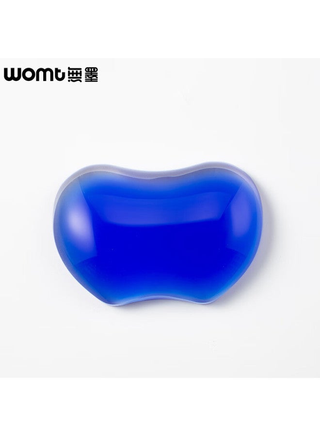 Womt Mouse Hand Rest Small Size Notebook Computer Wrist Rest Mouse Pad Wrist Support Silicone Wrist Rest Office Gaming Home Use Bowl Rest Men Women - Image 1